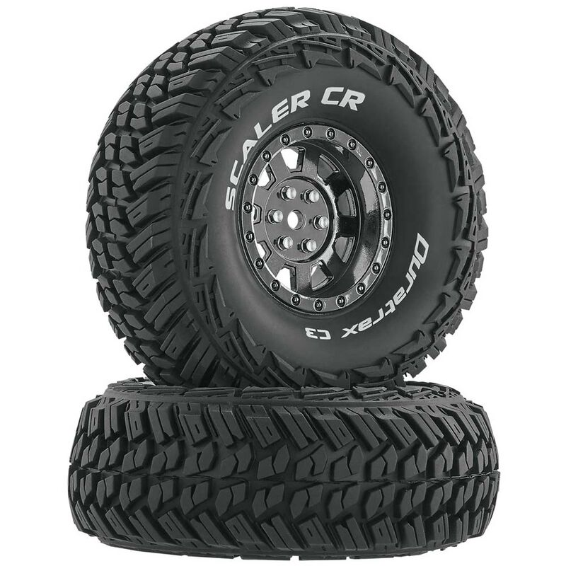 Duratrax 1/9 Scaler CR C3 Mntd  In Crawler Blk/Chr